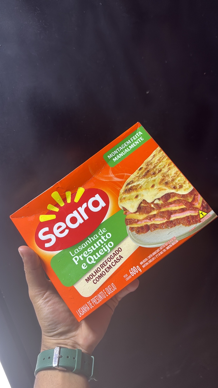 LASANHA DE PRESUNTO E QUEIJO - SEARA